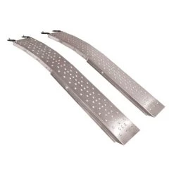 Ohio Steel 1084A Folding Arched Aluminum Ramps 1500Lb Capacity