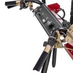 WorldLawn 36" Hydro Floating Walk Behind Mower 14.5HP Kawa -Lawn Mowers Sales Shop 36 inch hydro floating walk behind lawn mower handles 1