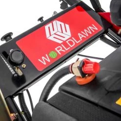 WorldLawn 36" Hydro Floating Walk Behind Mower 14.5HP Kawa -Lawn Mowers Sales Shop 36 hydro fixed walkbehind controls 1