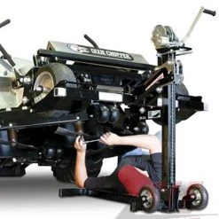 MoJack PRO Mower Lift For Tractors and Zero Turn Lawn Mower 750 lbs Capacity -Lawn Mowers Sales Shop 3 24 5 1 1
