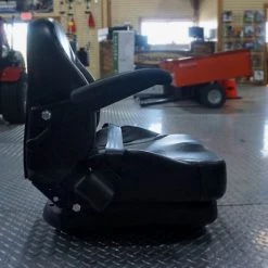Universal Suspension Seat Black (No Track) -Lawn Mowers Sales Shop 3 65 2