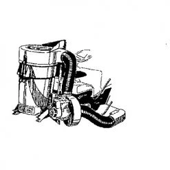 Trac Vac 462 Lawn Mower Bagger Vacuum Direct Mount 6.5 hp Briggs -Lawn Mowers Sales Shop 462 3 1