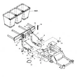 Husqvarna 539114863 Grass Catcher - 52"/60" Dixon Mowers
