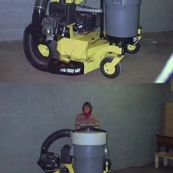 Trac Vac Model 565-CKG 6hp Engine / Blower Assembly