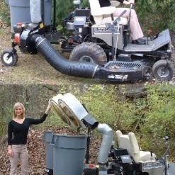 Trac Vac 655 Lawn Mower Bagger Vacuum PB 5.5 hp Honda