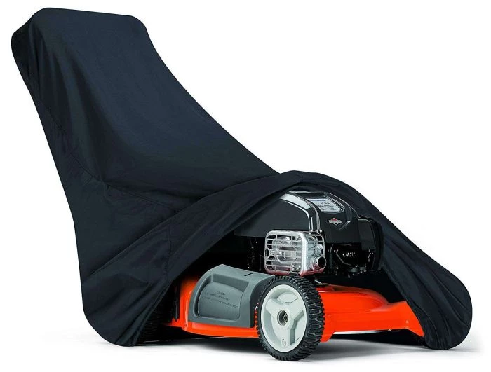 Classic 73117-HUSQ Lawn Mower Cover for Husqvarna Walk-Behind Mowers Black 3 Classic 73117-HUSQ Lawn Mower Cover for Husqvarna Walk-Behind Mowers Black