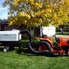 Trac Vac 858 Lawn Mower Bagger Vacuum 3 Point Hitch PTO -Lawn Mowers Sales Shop 858