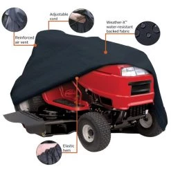 Classic Accessories Universal Lawn Tractor Cover Black 12 Classic Accessories Universal Lawn Tractor Cover Black -Lawn Mowers Sales Shop classic accessories lawn mower covers 52 147 040401 00 40 1000