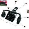 Trimmer Trap DM-1 Bull Rider Sulky Caster Wheels Universal Connection -Lawn Mowers Sales Shop dm1 spec 1