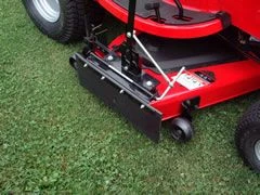 Trac Vac Ds100 Mowing Reinforced Discharge shield