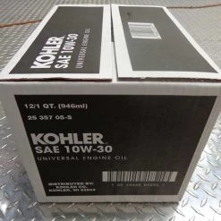 Kohler 25 357 05-S Case of 12 Quarts Engine Oil SAE 10W-30