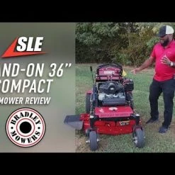 Bradley 36" Commercial Turf Stand On Zero Turn Mower 25HP Briggs -Lawn Mowers Sales Shop hqdefault 63 30