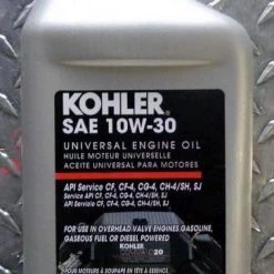 Kohler 25 357 05-S Case of 12 Quarts Engine Oil SAE 10W-30 -Lawn Mowers Sales Shop kohler 2535705 s