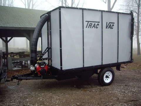 Trac Vac Model 288 Leaf Trailer with 11HP Briggs 3 Trac Vac Model 288 Leaf Trailer with 11HP Briggs