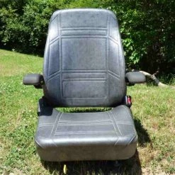 Used Dark Gray Zero Turn Mower Seat For Husqvarna Toro
