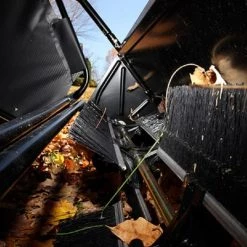 Brinly STS-427LXH-A Lawn Sweeper 42" Tow Behind 20 Cubic Feet -Lawn Mowers Sales Shop sts 427lxh closelook0 zoom