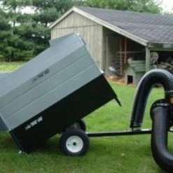 Trac Vac 560 Lawn Mower Bagger Vacuum Pull Behind 6.5 hp Briggs