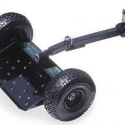 Jungle Jim's Jungle Wheels Black Two Wheel Sulky Mower Attachment