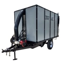 Trac Vac Model 288 Leaf Trailer with 11HP Briggs 17 Trac Vac Model 288 Leaf Trailer with 11HP Briggs -Lawn Mowers Sales Shop trac vac photo shop 1